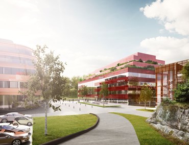 LG Contractings Göteborgsfilial utför rörarbetena när Akademiska Hus bygger innovationsarena