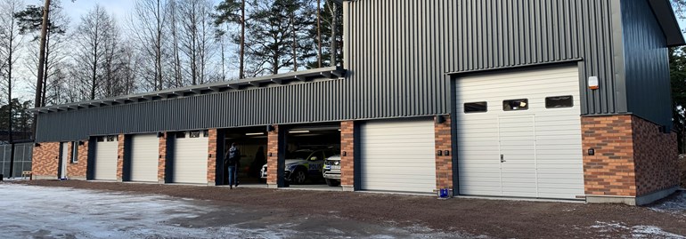 Nya lokaler i Karlstad för Polisens Hundenhet
