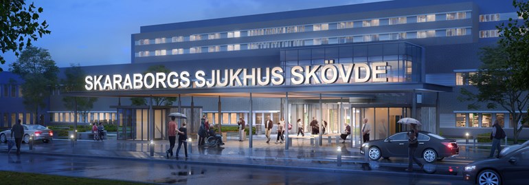 Mottagningsblocket Skaraborgs sjukhus i Skövde